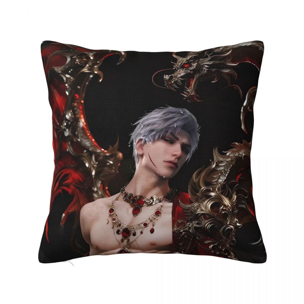Game Love And Deepspace Sylus Pillow Case Cushion Cover Soft Graphic Pillow Cover Novelty Pillowcases For Sofa Home Decoration