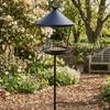 Anti-Waste Wild Feeding Station Spill Guard Outdoor Bird Bath Standing Bird Feeder  Yard