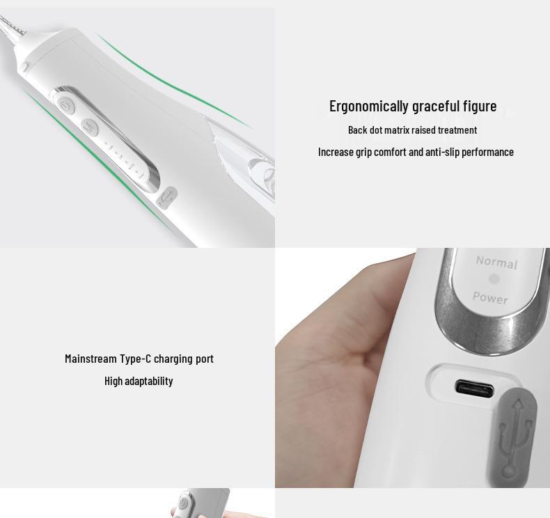 Portable Electric Water Flosser - Home Use Dental Pulse Tooth Cleaner