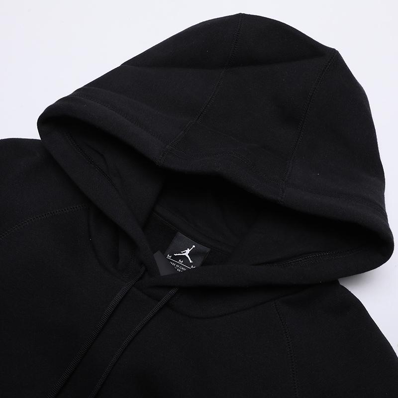 Jordan Casual Sports Pullover Hoodie Men Tops Black AQ1209-010