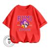 Demon Slayer Kanroji Mitsuri Cotton T-shirt for 2026 Summer Kids/Men's/Women's Fashion Casual Cosplay Short Sleeved T-shirt Y2k