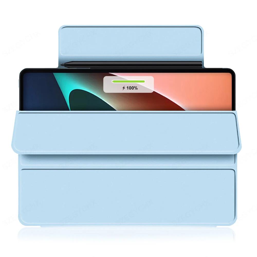 For Xiaomi Mi Pad 5 Pro Case 11 Inch 2021 Ultra Thin Magnetic Smart Cover for MiPad 5 Pro 12.4 Inch 2022 Shell