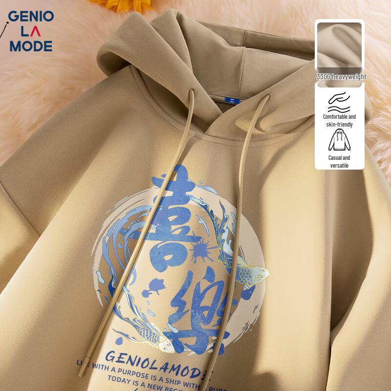 

GENIOLAMODE Men s Graphic Hooded Sweatshirt 3XL