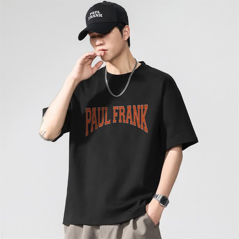 Paul Frank Unisex Summer Loose Fit Cotton Graphic T-Shirt