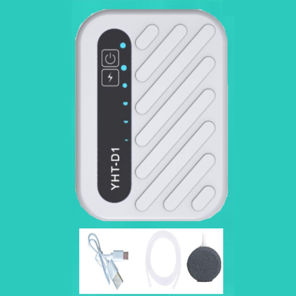 USB dobíjecí vzduchovací pumpa pro akvárium Mini kyslíkový kompresor Pumpa na kyslík do akvária Domácí