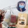 Transparent Protective Face Cover Anti Fog Transparency Goggles New Full Face Mask  Outdoor