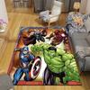 1 Stück Marvel Avengers Superhelden Teppich, Rutschfeste Fußmatte, Cartoon-Charakter-Design, Weicher Samt, Raumdekoration, Waschbar