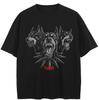 Camiseta unisex estilo streetwear 2026 QUARTER 24 con estampado de Cerberus