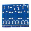 3 Channel DC 5V Relay Module with Optocoupler for Arduino Microcontroller Projects Compact 63mm by 42mm by 18mm
