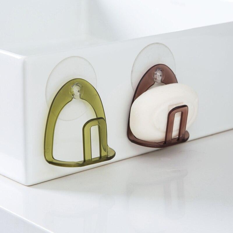 Kitchen Suction Cup Sink Drain Rack Sponge Storage Drying Holder Wall-mounted Soap Shelf Bathroom Accessories Organizer