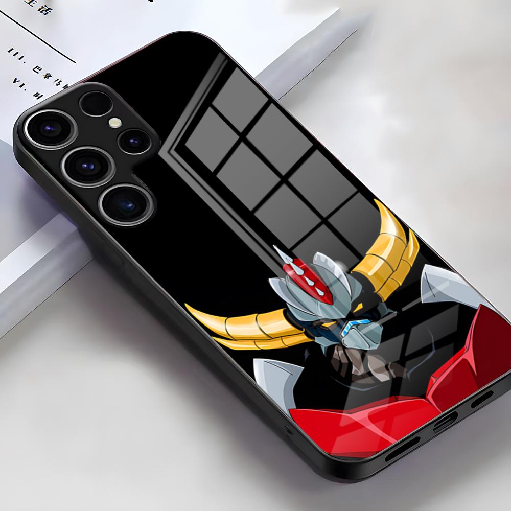 UFO ROBO GRENDIZER GOLDORAK Phone Case For Samsung S25 Edge Ultra S23 S22 S21 S20 Ultra Plus S24 Fe A54 A53 A25 Glass Cover