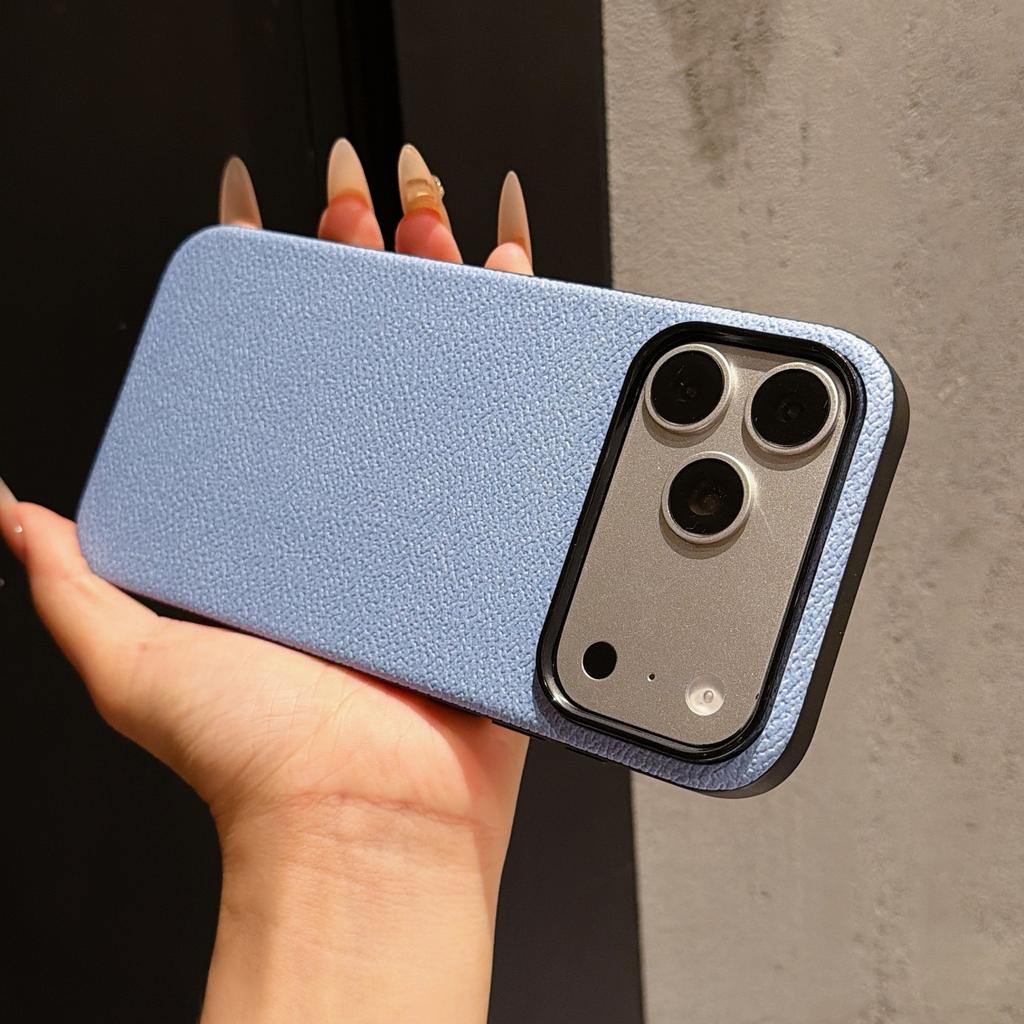 Applicable to Apple 11promax mobile phone case 11 seconds change lychee pattern 11/11 all-inclusive anti-drop simple advanced shell
