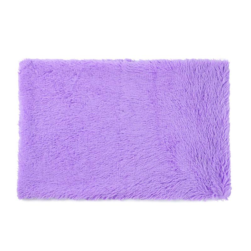 Fluffy Plush Dog Blanket Pet Sleeping Mat Cushion Mattress Extra Soft