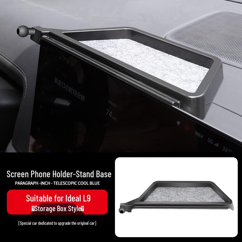 Ideal L7L8L9 Car Screen Phone Holder with Integrated Tray