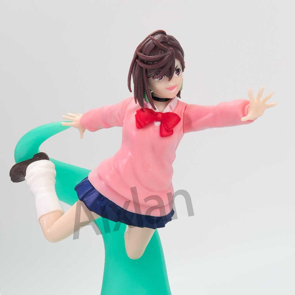 Dandadan Palm-size Momo Ayase Anime Girl Figure Takakura Ken Action Figure Okarun/Shiratori Aira Figurine Model Doll Toys 8cm