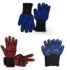Luvas Resistentes ao Calor para Churrasco com Pegada de Silicone para Grelhar e Cozinhar ao Ar Livre