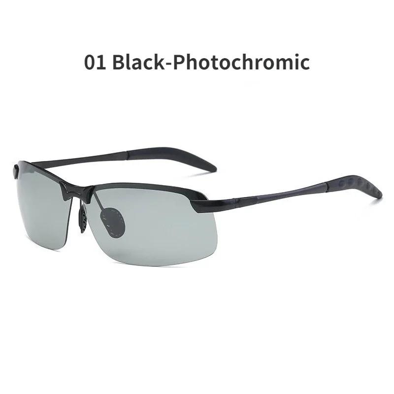 

Photochromic Sunglasses Men Polarized Driving Chameleon Glasses Male Change Color Sun Glasses Day Night Vision Driver s Eyewear as shows