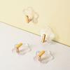 5Pcs/set Star Strong Hook Sticker No Punching Shelf Wall Coat Hook Adhesive Hook Viscose Load-bearing Entrance Paste Bathroom