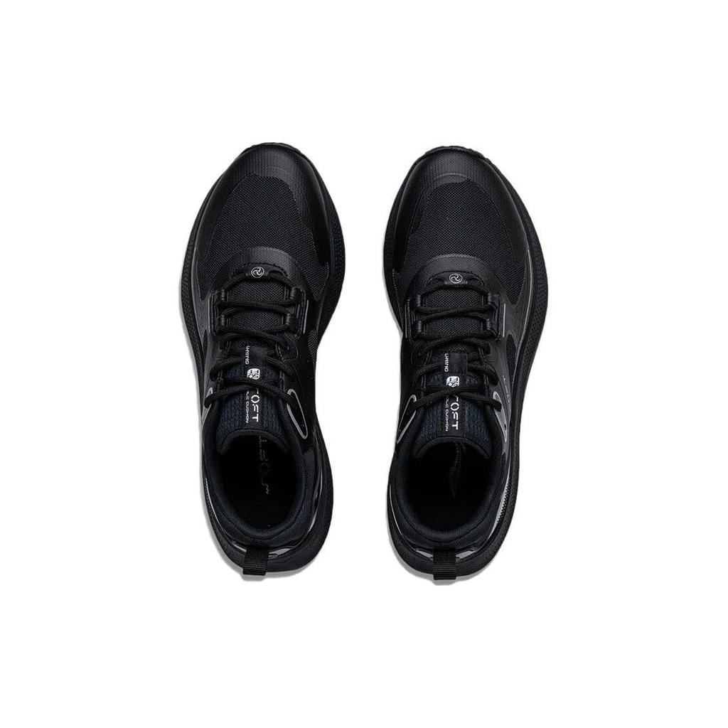 Li Ning SOFT GO Antidérapantes Basses Décontractées Homme Noir AGLT125-2