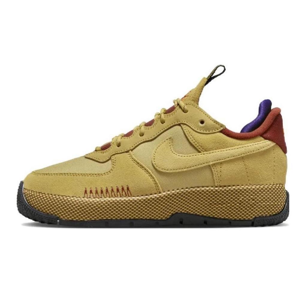 Nike Air Force 1 WILD 811 Manufacturing Christmas Pine Forest, Special Shoe Box Slip Resistant Abrasion Resistant FB2348-700(Team80-S-BOX)