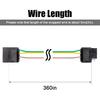 4 Pin Trailer Light Wire Harness Extension 18 Gauge 4-Way Flat Wiring 30 ft.
