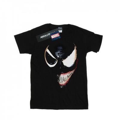 Womens/Ladies Venom Split Face Cotton Boyfriend T-Shirt