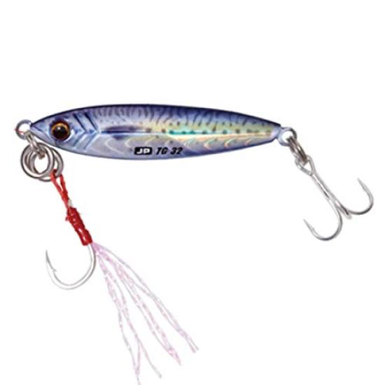 

Major Craft Metal Jigpara Live Bait Live Gold Lure Jig, Tungsten, Color, JPTG-32#85, Mackerel, 32g, #85