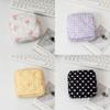 Classic Heart Makeup Bag With Cotton Material Portable Travel Organizer For Daily Use