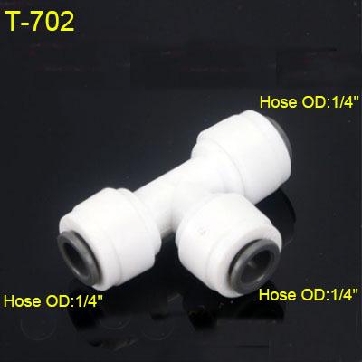 1/4" 3/8" OD Hose Tube 1/4" 1/2" 3/4" 1/8" Plastic Pipe Quick Connectors RO Water Connector Fittings Reverse Osmosis System