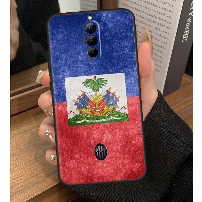 

Haiti Haitian Flag Case For Nubia Red Magic 10 9 8 Pro Plus 6 7 6S 7S Pro 6R 5G RedMagic 8S 9S Pro Plus Coque Red Magic 7S