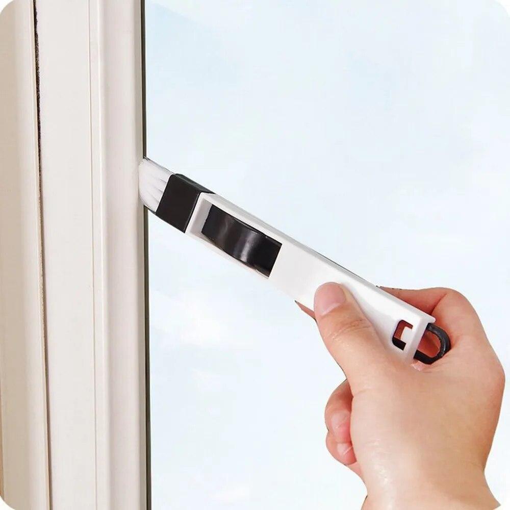 Multifunctional Brush Slot Window Computer Cleaning Tool Kitchen Cleaning Brush