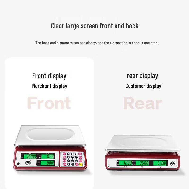Xiangshan Commercial Digital Pricing Scale, 30kg