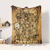 Mayhem Art Flannel Blanket Throw Blanket Soft Warm Sofa Bed Camping Car home Decor Unique Christmas Gift C930289