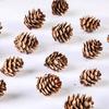 20Pcs Artificial Pine Cone Attractive for Garden Convenient Decorative DIY Simulation Pinecone Novel Vivid Natural