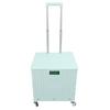 Folding Utility Cart Telescoping Handle Versatile Convenient Storage Portable Rolling Crate Handcart with Wheels for Outdoor