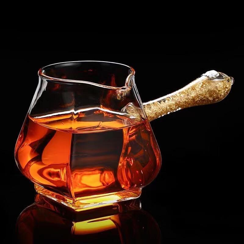 Hexagonal Glass Gongdaobei Tea Pitcher