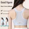 Girls' Developmental Anti-Hunchback Sports Bra – Seamless, Shockproof Adjustment Vest for Junior High Students