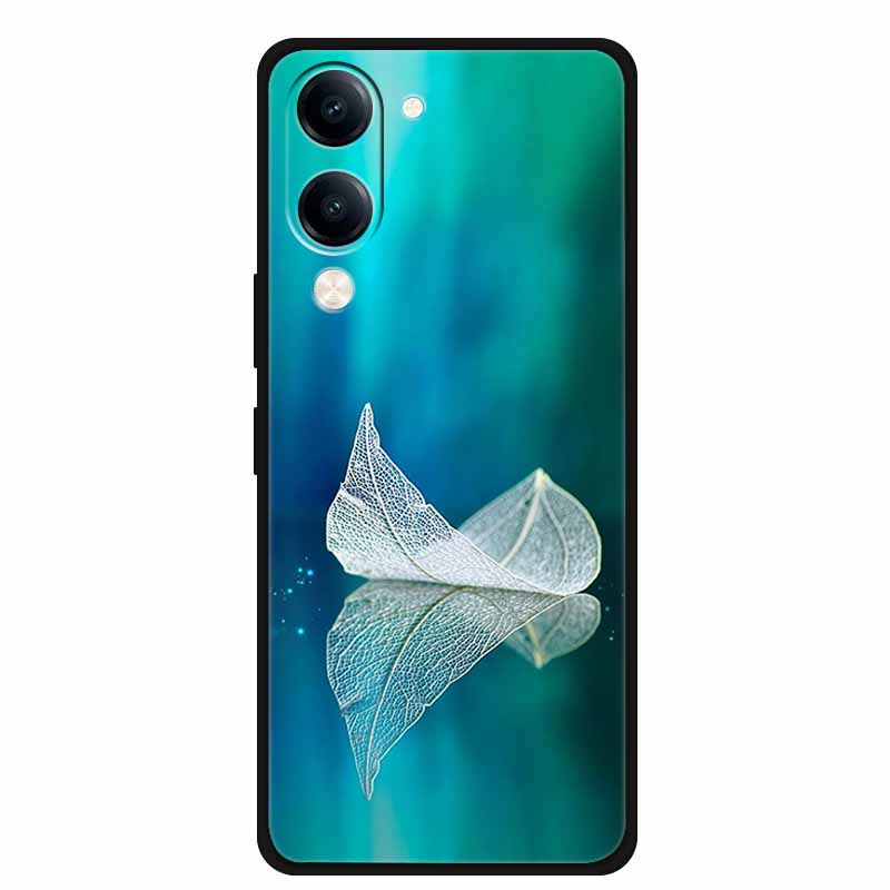 For Vivo iQOO Z10 Lite Case Silicone Black TPU Funda Back Cover for iQOO Z10 Lite 5G I2409 Soft Case Animal Coque IQOOZ10 Lite