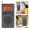 Outdoor Emergency Radio AM FM Portable Radio Alarm Clock Sleep Timer Digital Radio Great Reception Battery Operated for Survival