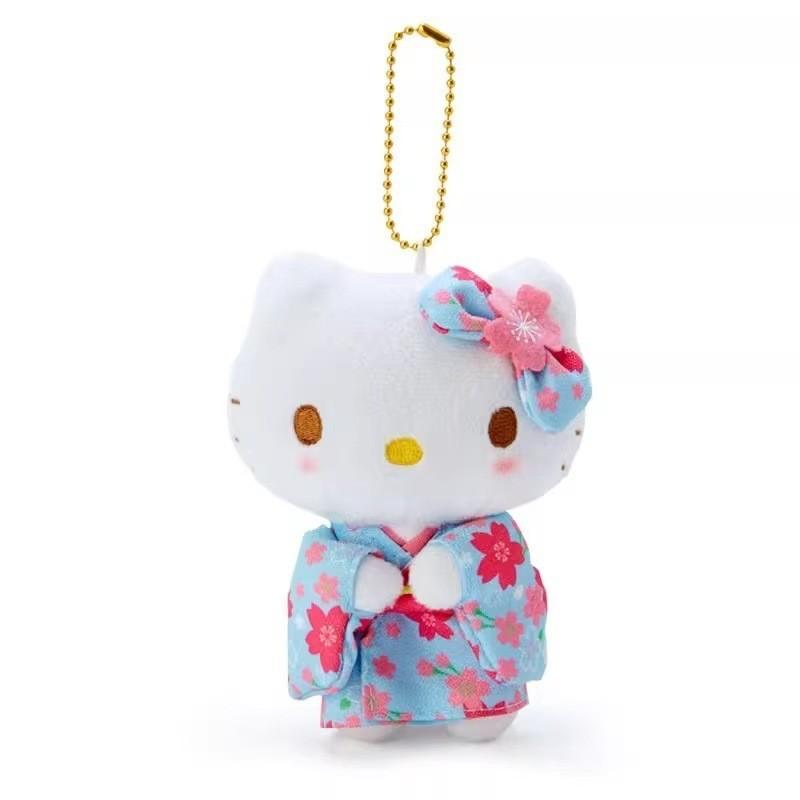 Keychain Plush Kimono Pendant Bag Decoration Tourist Gift Souvenir