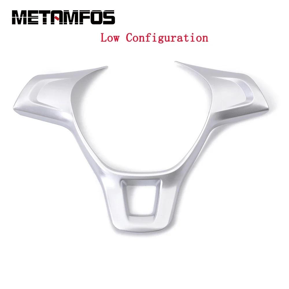 For Volkswagen VW Tiguan 2017-/Golf 7 MK7 2013-2018 Carbon Fiber Steering Wheel Cover Trim Decoration Interior Accessories