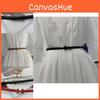 Trendy Women's Slim Waist Belt Decorative Dress With Stylish Clover Buckle Design