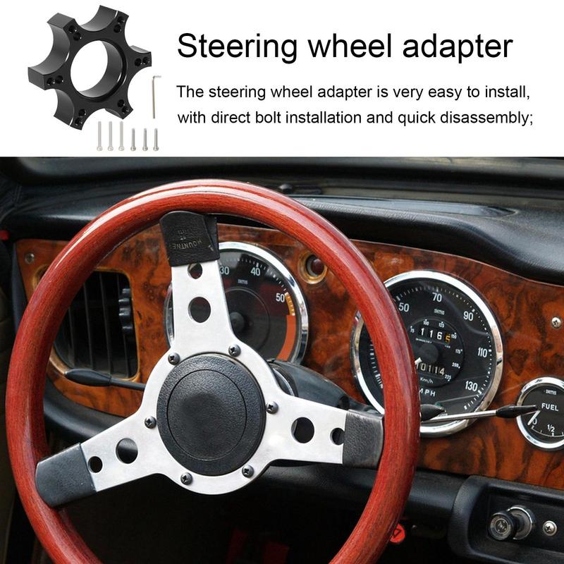 Steering Wheel Hub Racing Modification Device Easy Installation Heightening Accessories Quick Release Hub Adapter Hub Adapter