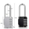 Cross-Border 4-Digit Combination Padlock: Anti-Theft Metal Lock for Gym Lockers & Suitcases