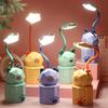 1pcs Cute Animal LED Desk Lamp Foldable Dimmable Table Light Temperature Adjustable Learning Portable Lamp