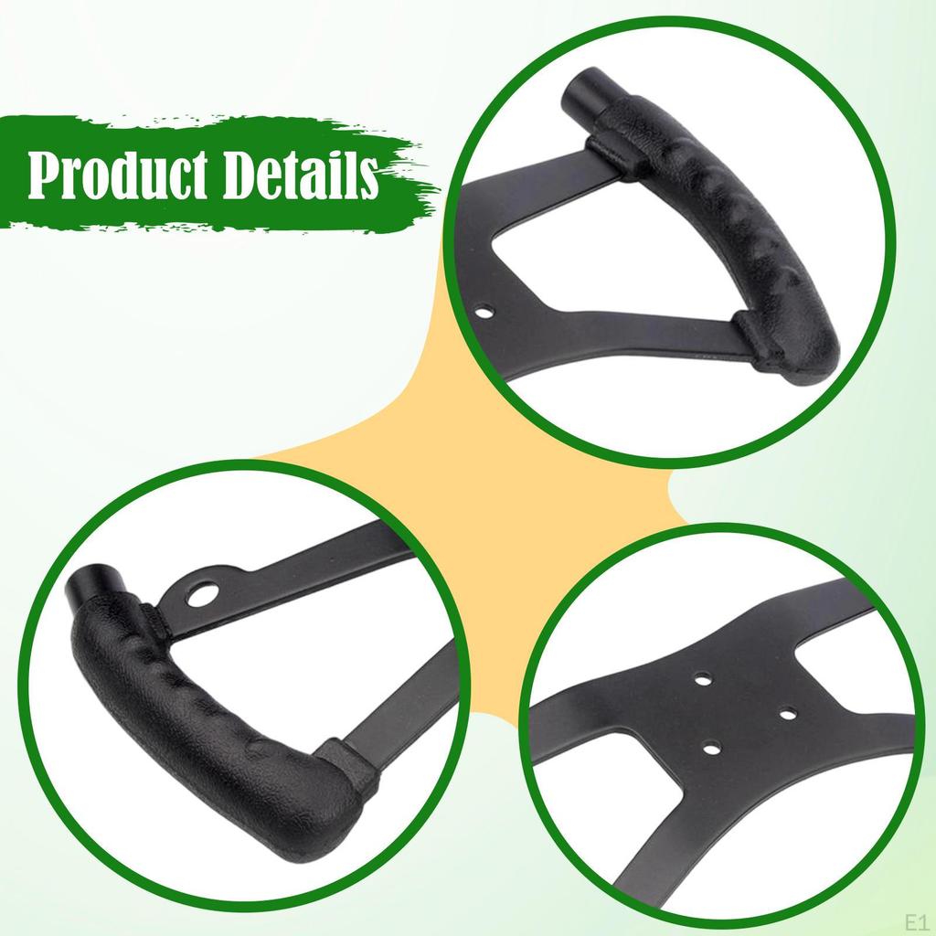 Car Steering Wheel Gaming Butterfly Iron Auto Interior Accessories Anti Slip ATV Races