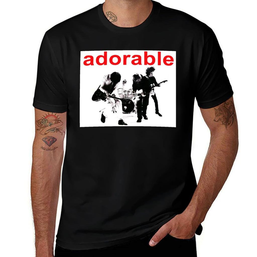 Adorable Band - Against Perfection T-Shirt Minimalist Graphic Tee Shirt