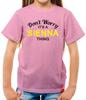 Don't Worry It's A Sienna Thing Kids Boys Girls T-Shirt Tees Top Custom Last Name