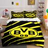 Rayas amarillas, "BVB 09". Juegos de cama Juegos de fundas nórdicas Fundas nórdicas Fundas de almohada(1 * Funda de edredón 2 * Fundas de almohada sin relleno de edredón)