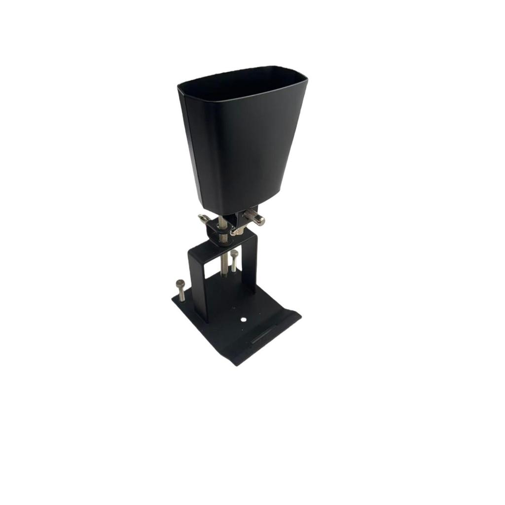 Supporto per Cowbell e Blocco di Legno a Pedale Jazz per Rack di Batteria